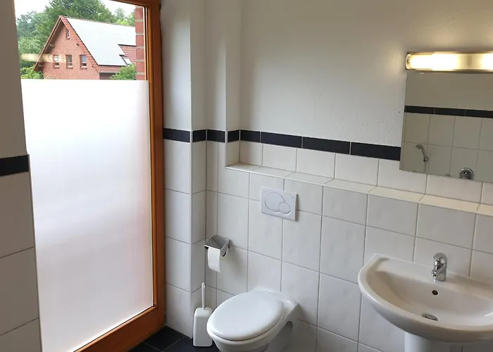 Апартаменты Apartment Natur Ferienpark 32 Im Gruenen Paradies Nahe Wanderwegen Und Radstrecken Erholung Pur Im Teutoburger Wald Нихайм